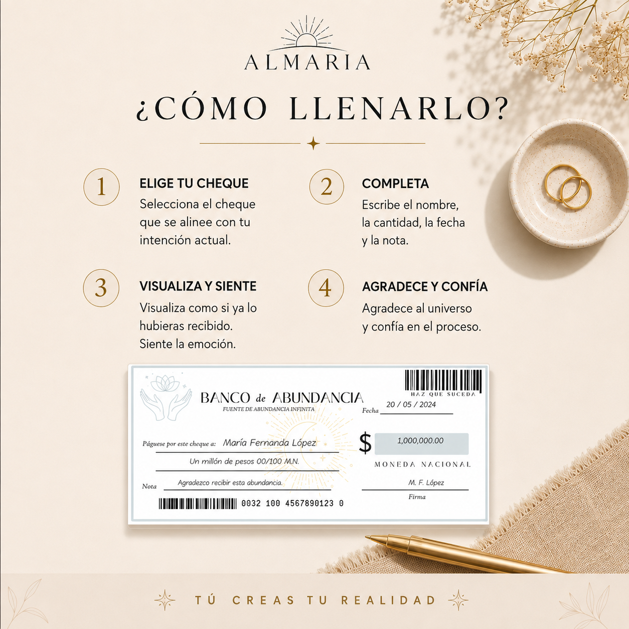 Cheques de la Abundancia